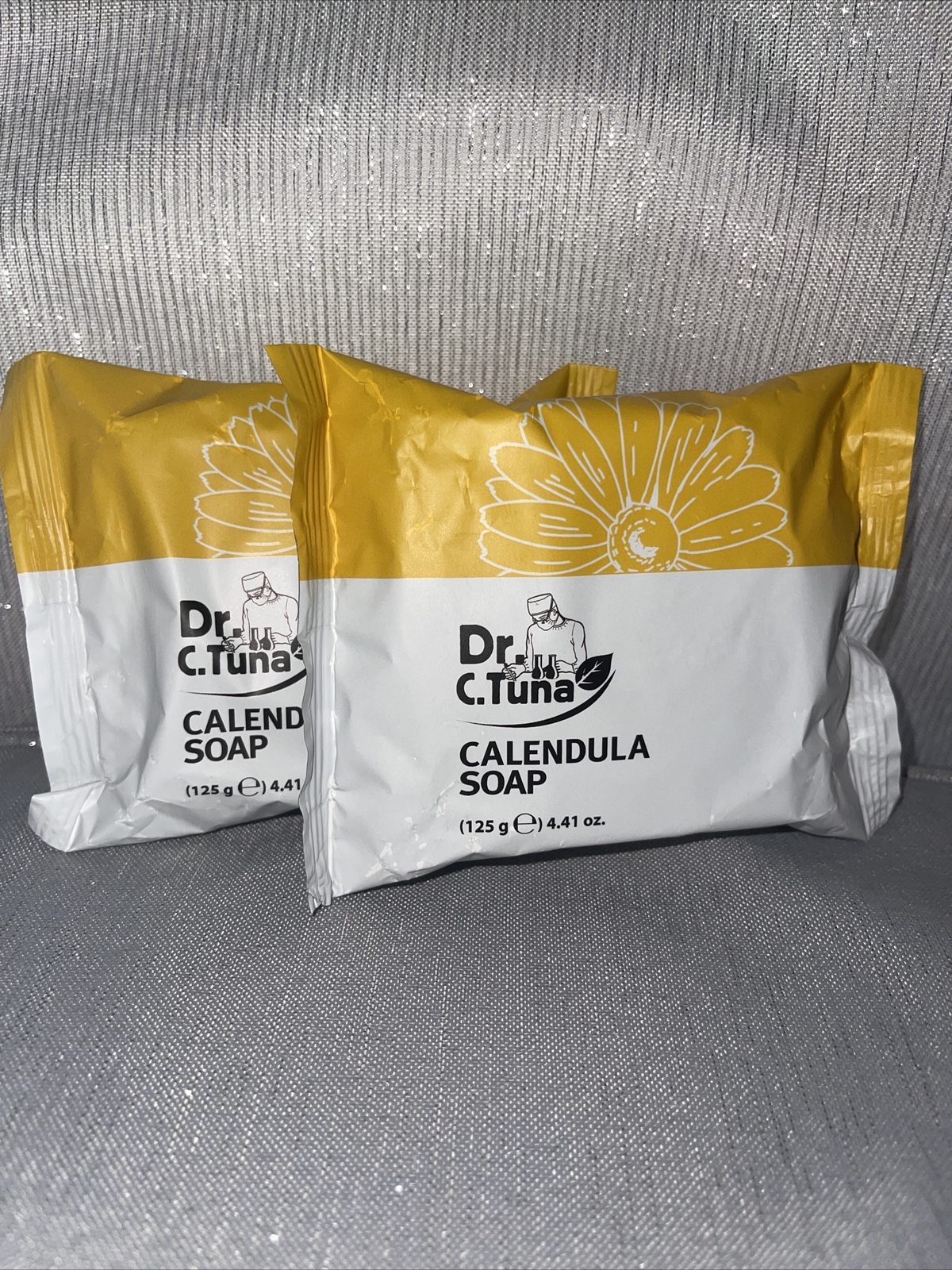 FARMASI ❤️Dr C Tuna (2) CALENDULA BAR SOAP SET SAME DAY SHIPPING!