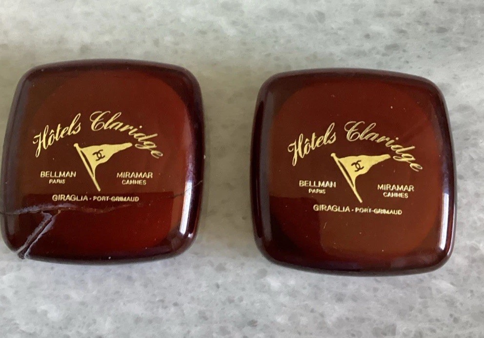 Vintage Lancome Paris Hotels Claridge Soap 25g Mini Rare Bath Body Perfumed Lot