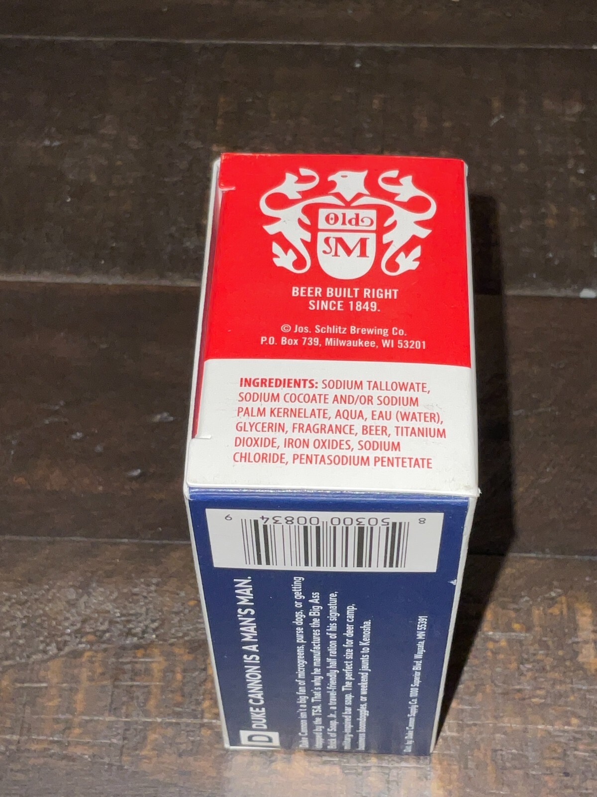 Duke Cannon Big Ass Brick of Soap Jr 4.5oz OLD MILWAUKEE Woods Sandalwood 6 Bars