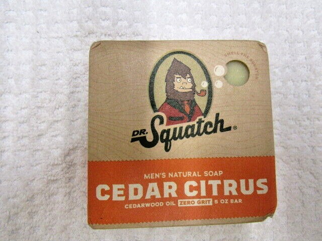 DR. SQUATCH SOAPS~U PICK SCENT~~ONE FULL SIZE SOAP BAR 5 OZ EACH