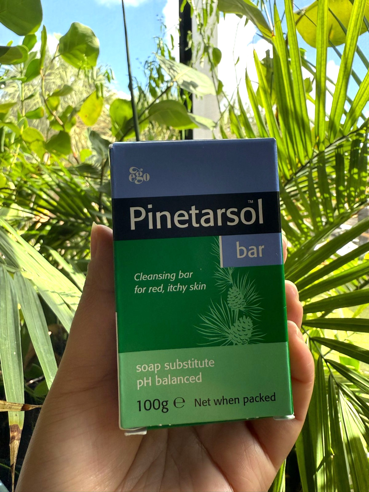 [Ego] Pinetarsol Cleansing Bar For Red Itchy Skin Relief 100g US Seller