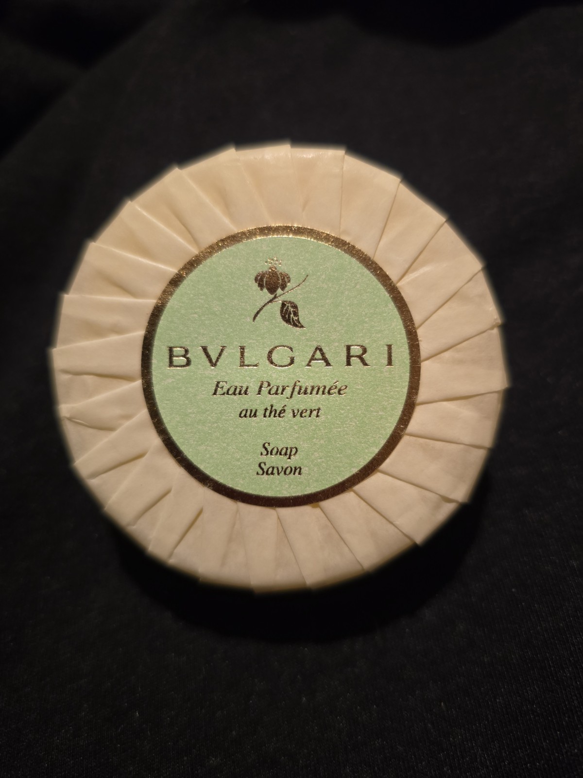 New Bvlgari Eau Parfumee au the vert 2.6oz Soup Savon Green Label