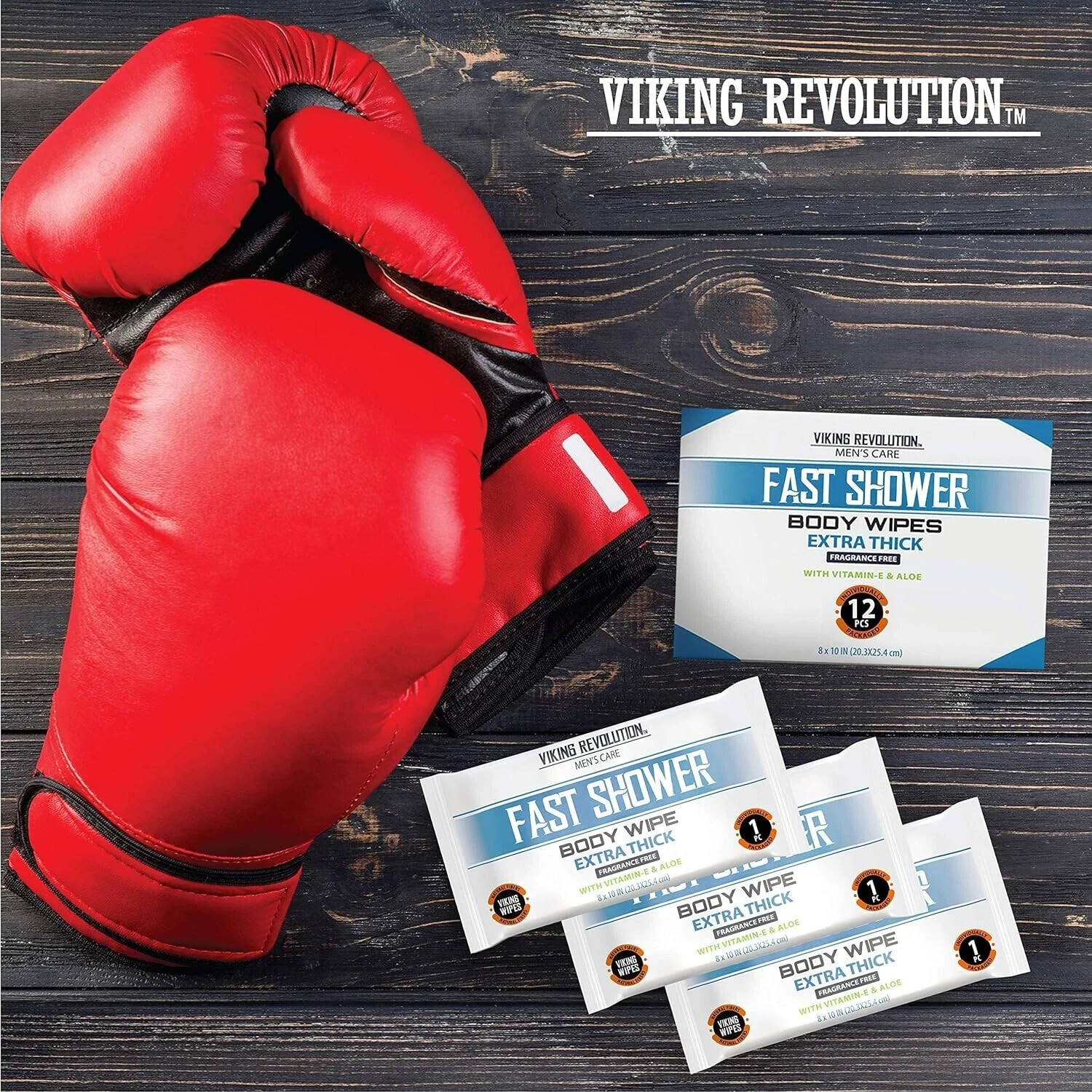 Body Wipes for Men Gym Wipes Shower Disposable and Eco-Friendly Wrapped Wipes Us