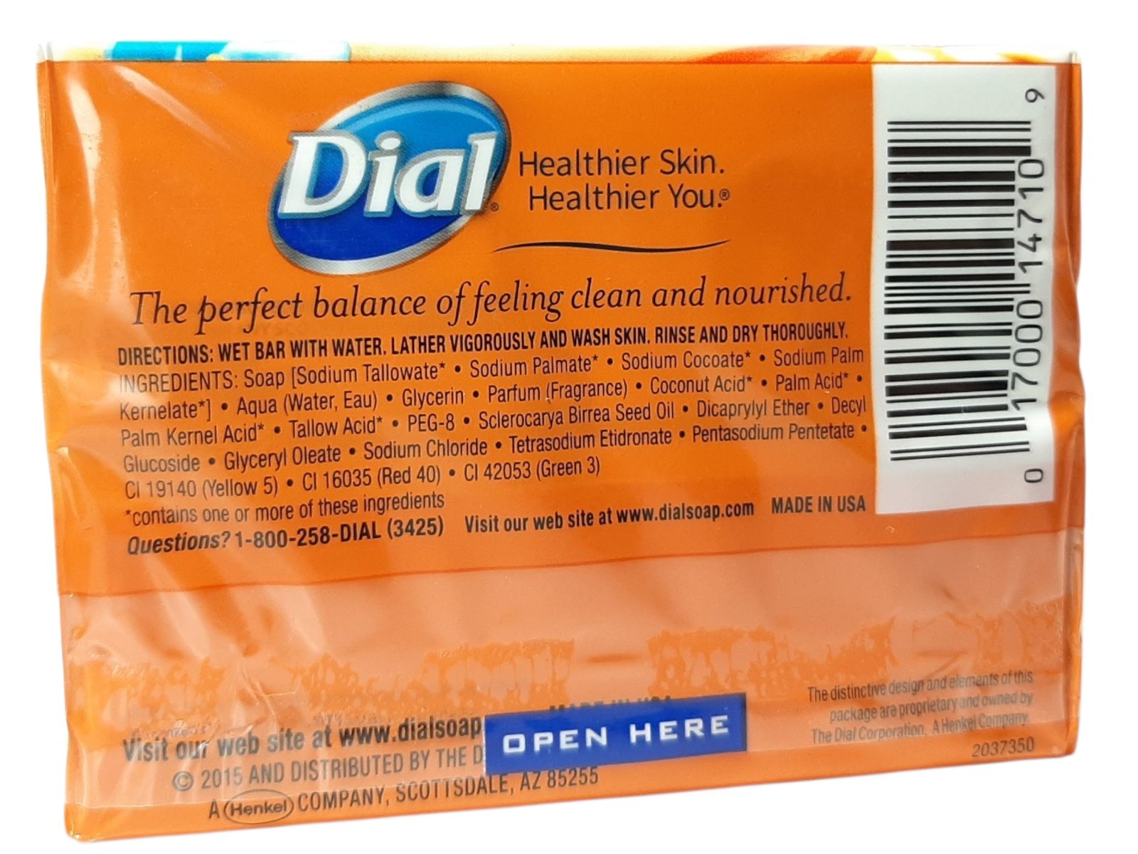 Dial Marula Oil Gentle Cleansing Skin Care Bar Rare 3.2 oz Ea 2 Pack New Retired
