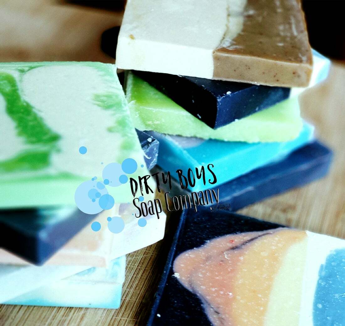 Handmade All-Natural Soap with Olive Oil, Coconut Oil, Vitamin E – Vegan