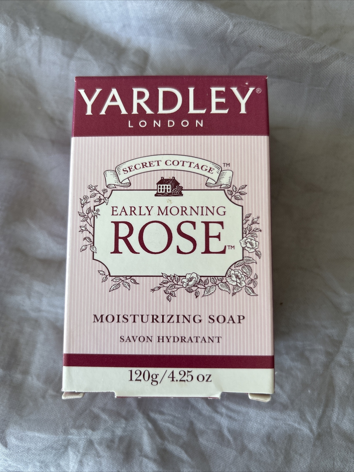 Yardley Of London Secret Cottage Early Morning Rose 4.25 oz Soap Wonderful Scent