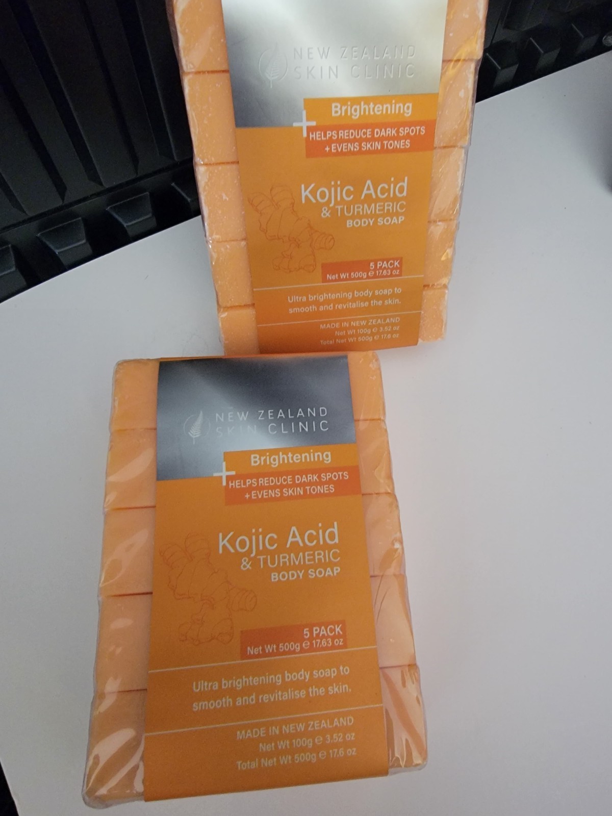 New Zealand Skin Clinic Brightening Kojic & Turmeric Body Soap 5 Pk 17.6 oz