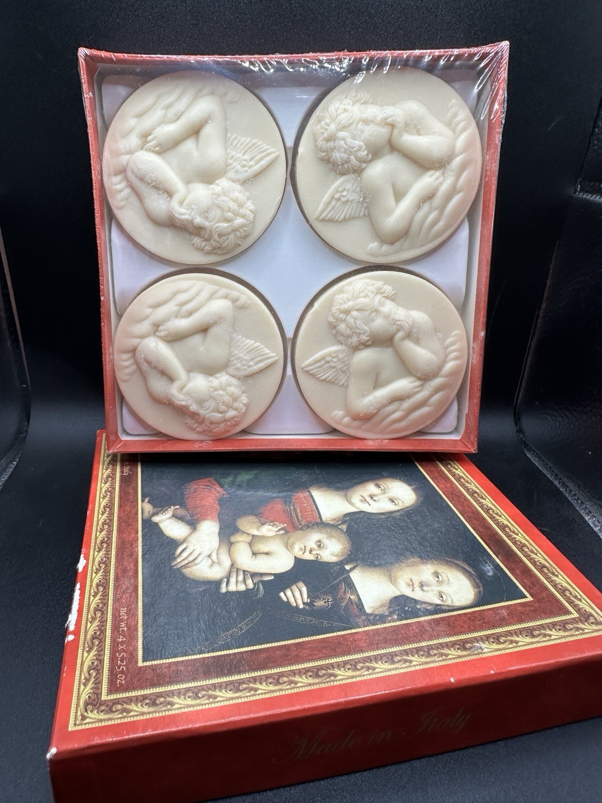 Saponificio Artigianale Fiorentino Angel Cherub Soaps Made in Italy New in Box