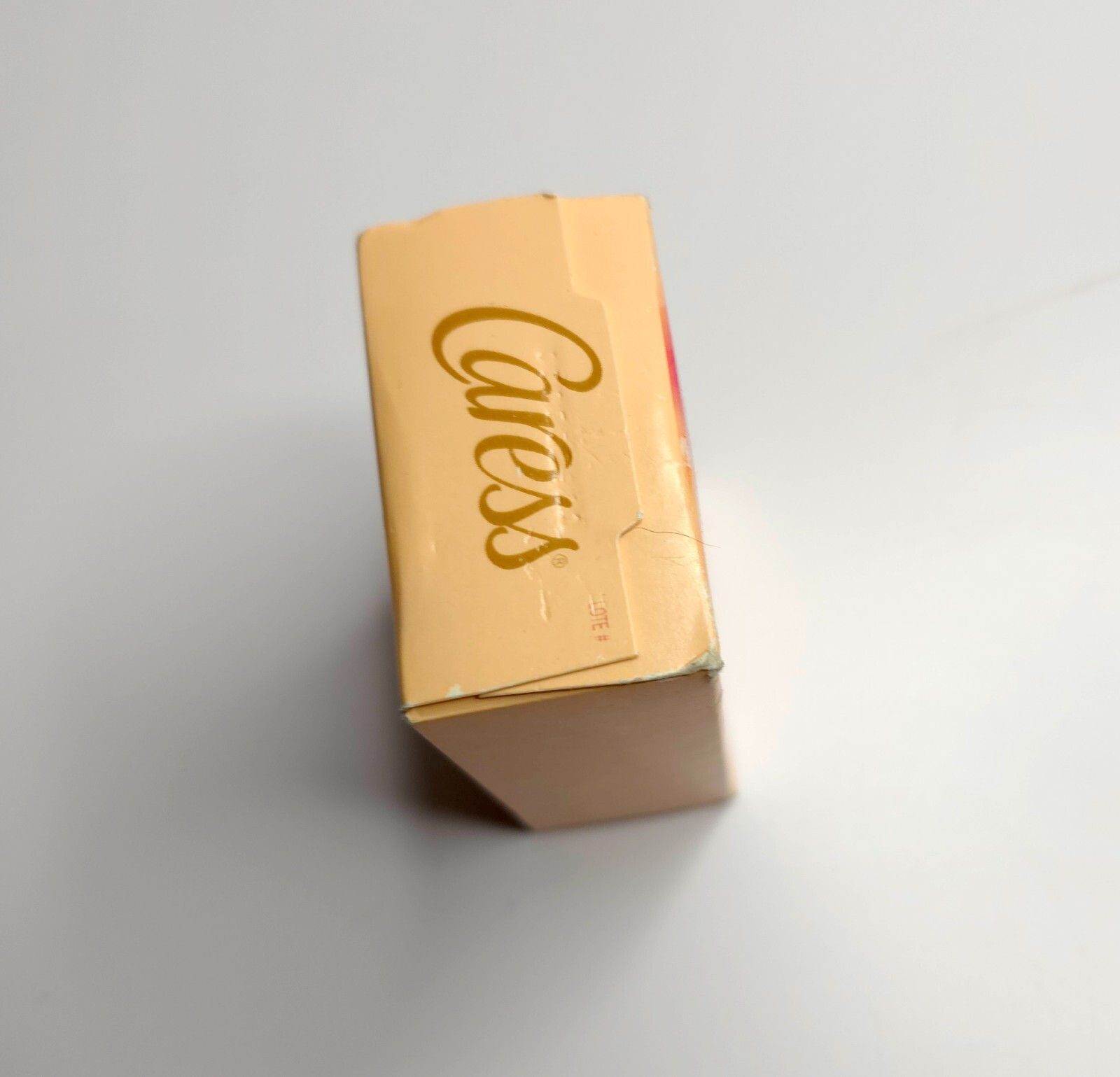 Caress Daily Silk Soap White Peach Silky Orange Blossom 3.15 oz Bar New
