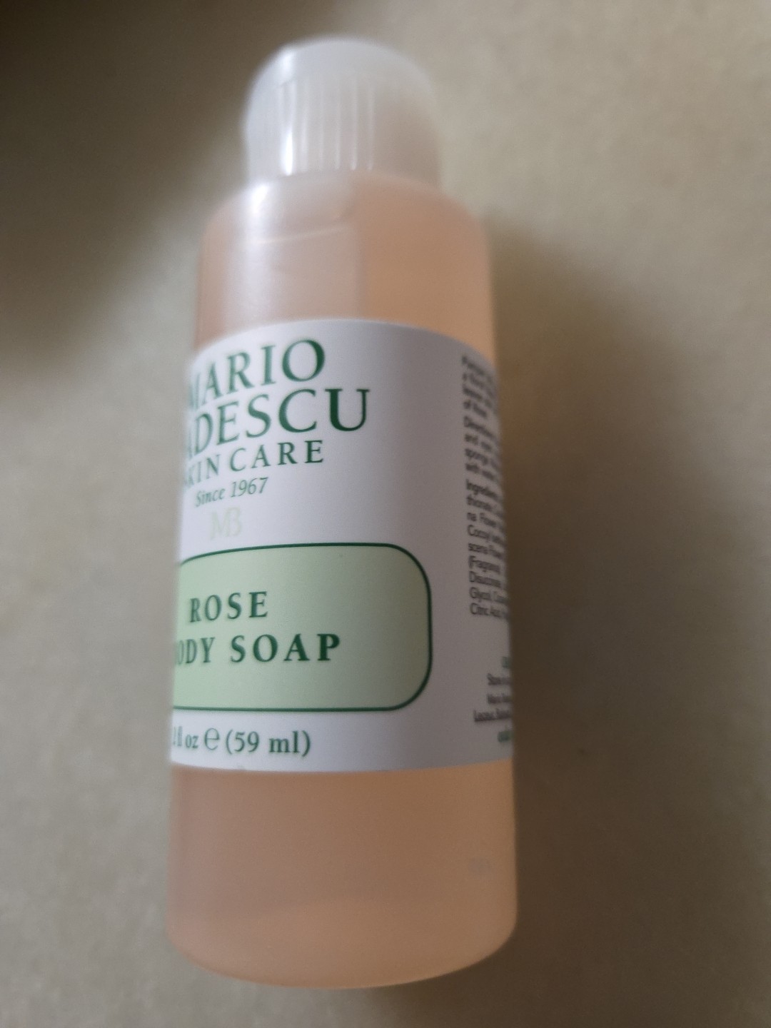 Mario Badescu Skin Care Rose Body Soap, 118 mL / 4 fl. oz – New – All Skin Types