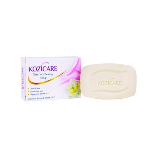 2X Kozicare Skin Lightening Soap, 75g,Sunscreen Protection Keeps Skin Young