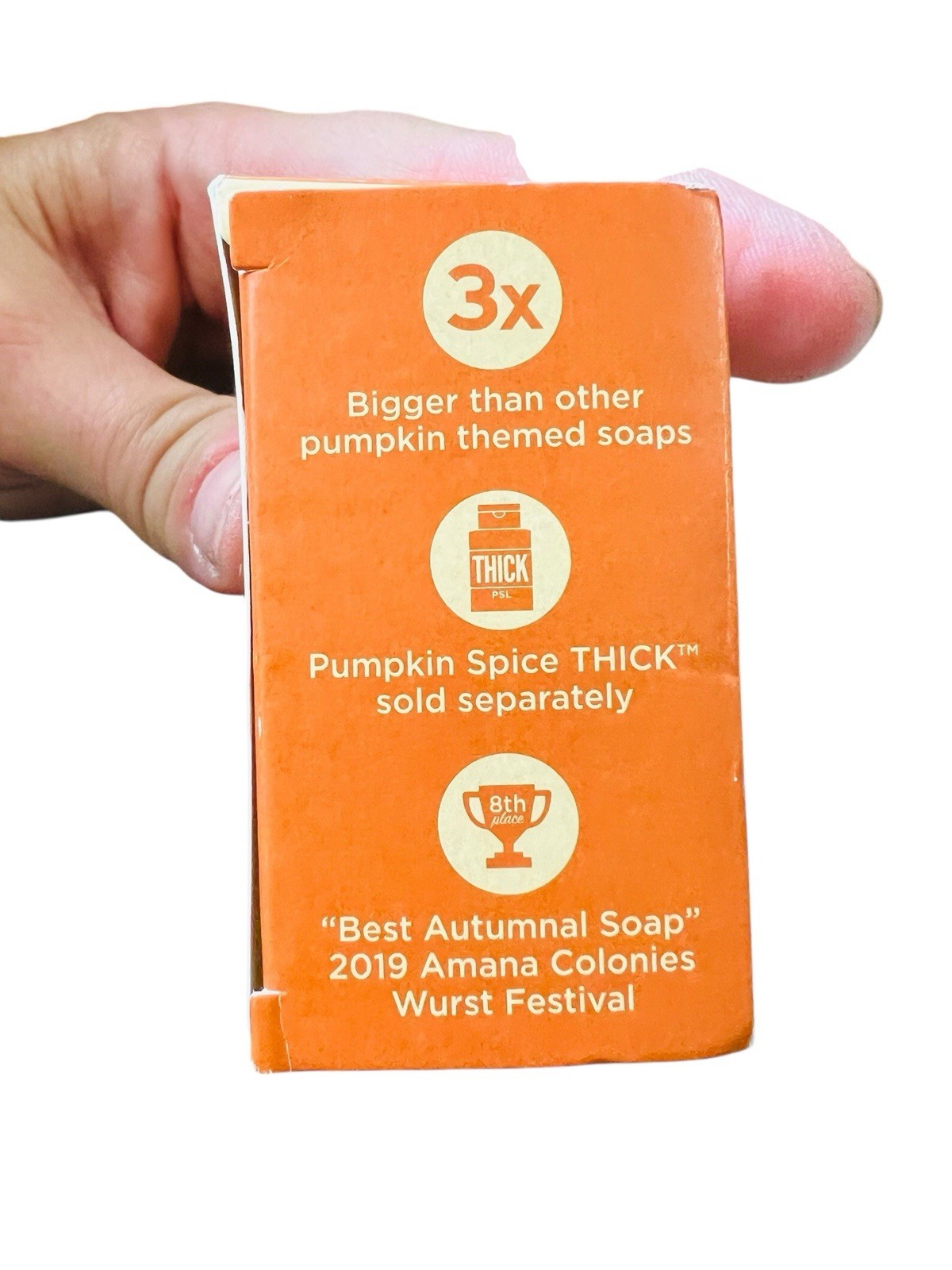 Duke Cannon Basic Ass Pumpkin Spice Latte Soap 10 Oz. Made In The USA
