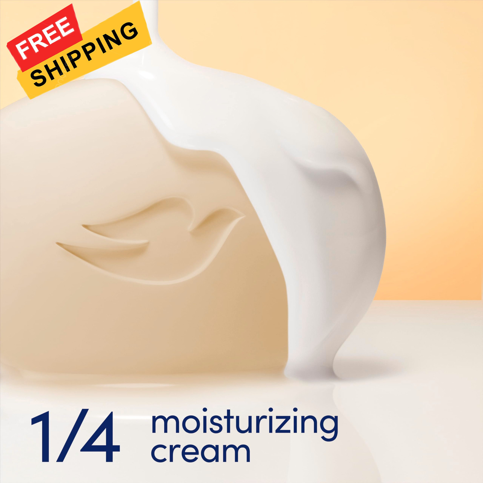 Dove Indulge Beauty Bar Soap 6 Count, Warm 3.75 Ounce (Pack of 6), Brown