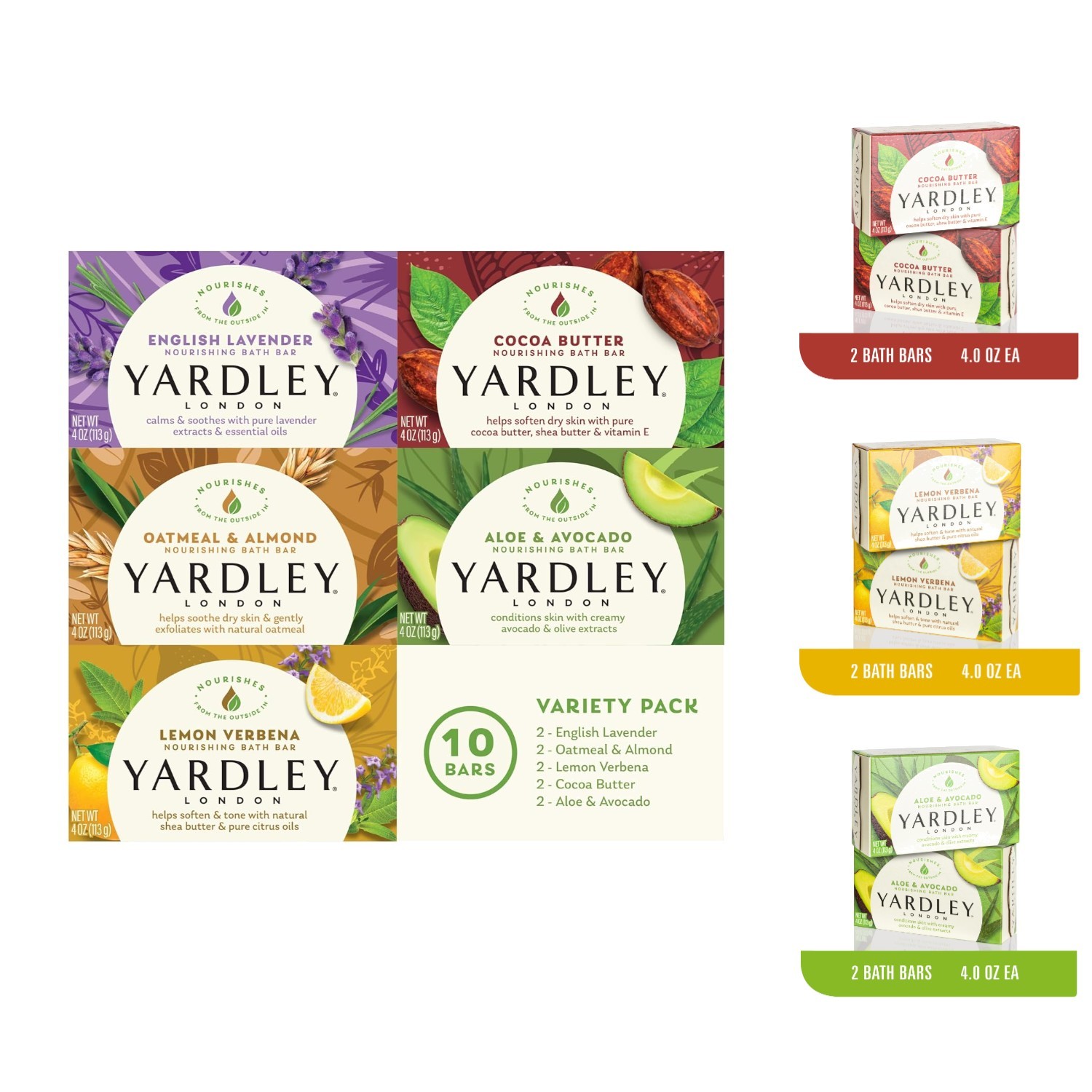 Aromatic Bath Bar Bundle – 10 Luxury Soaps for an Elegant Self-Care Routine