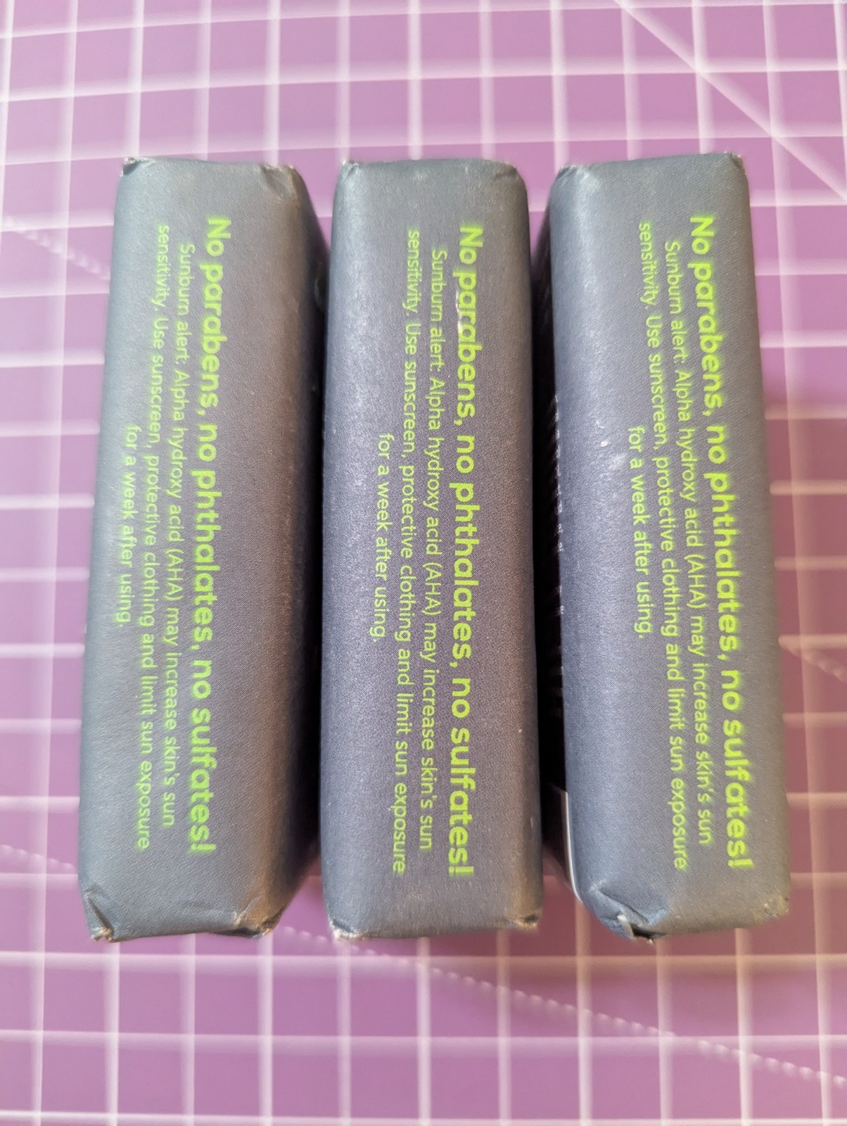 Megababe Space Bar Detoxifying Underarm Bar 3.5 oz ea Lot of 3 Full Size Bars
