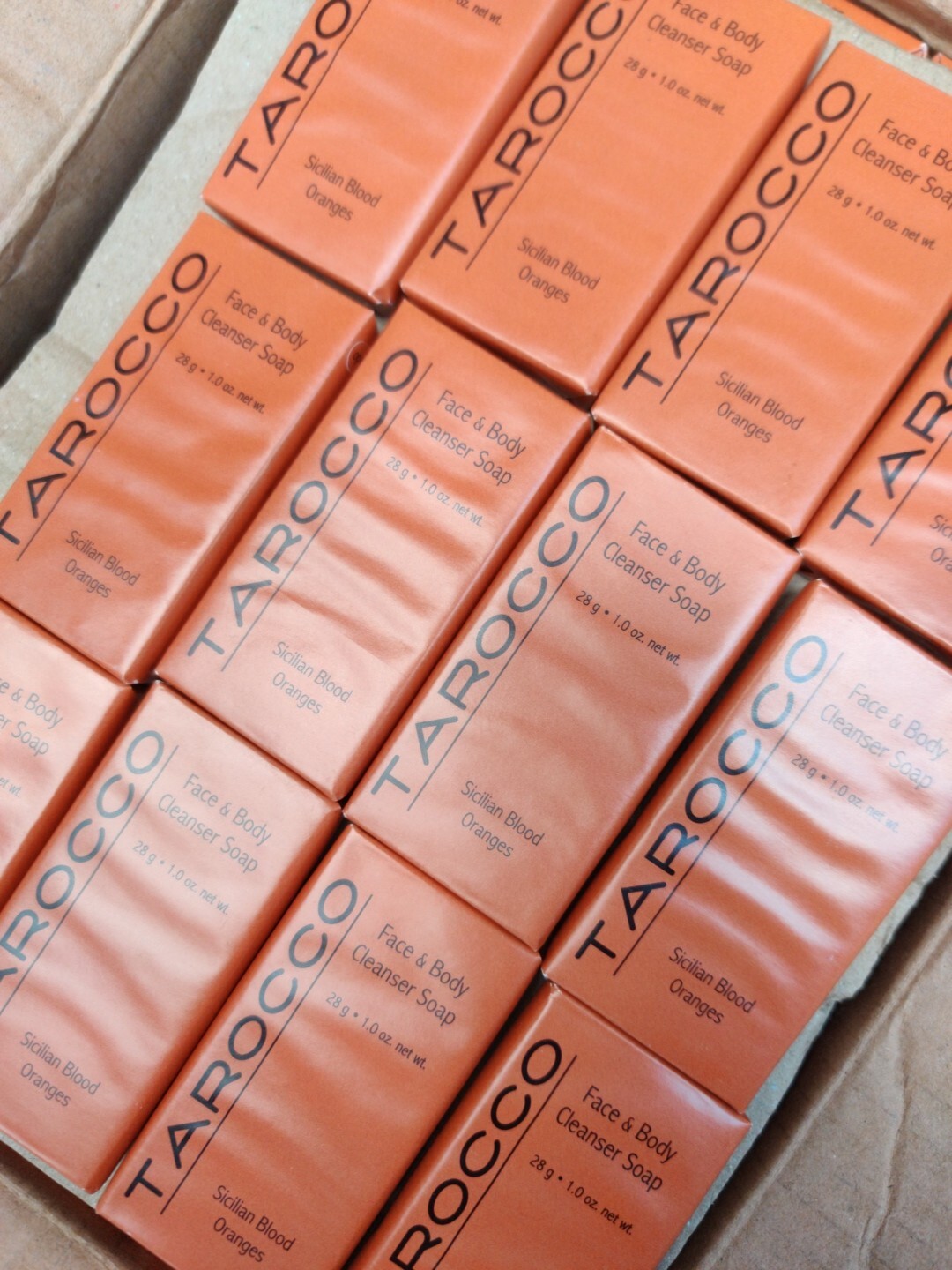 12-TAROCCO SICILIAN BLOOD ORANGES & OLIVE OIL Face & Body Cleanser Soap Bars New