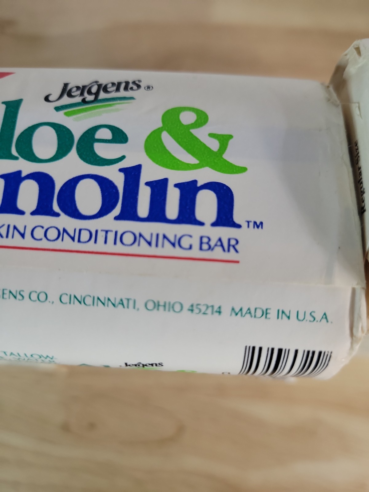 Lot Of 14 Vintage Jergens Aloe & Lanolin Skin Conditioning Bar Soap 3.5oz Size