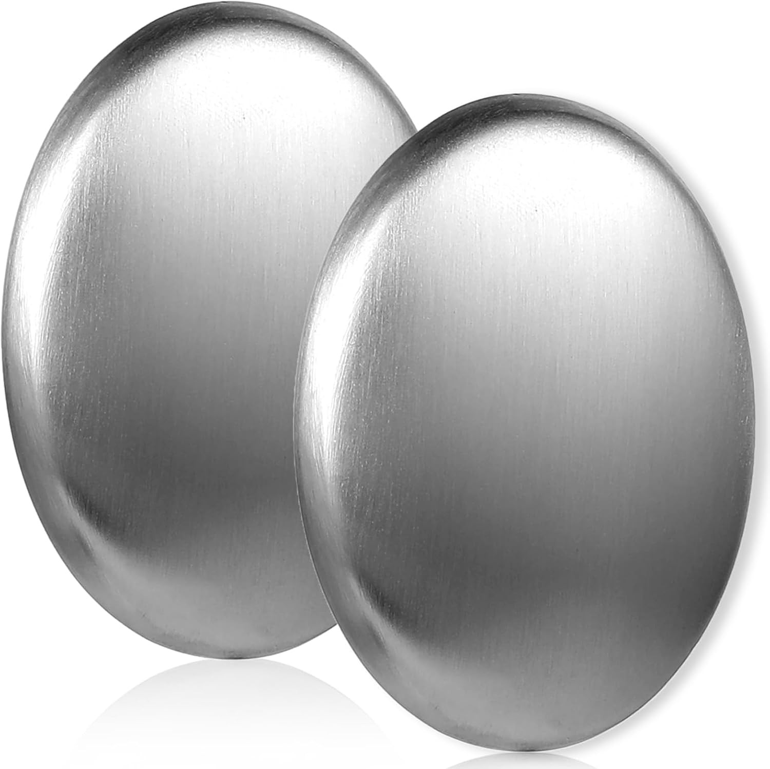 2 PCS Stainless Steel Soap Bar Odor Absorber Metal Odor Remover Bar Eliminating