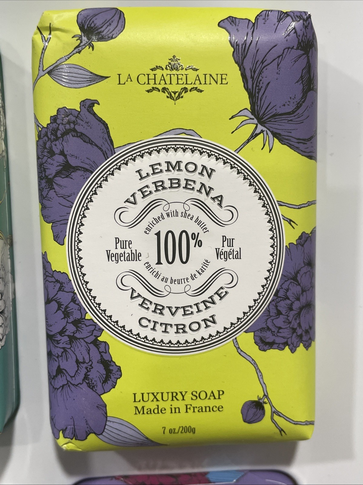 La Chatelaine LUXURY SOAP COLLECTION France De Savon x6 Bars 7oz ea Triple Mill