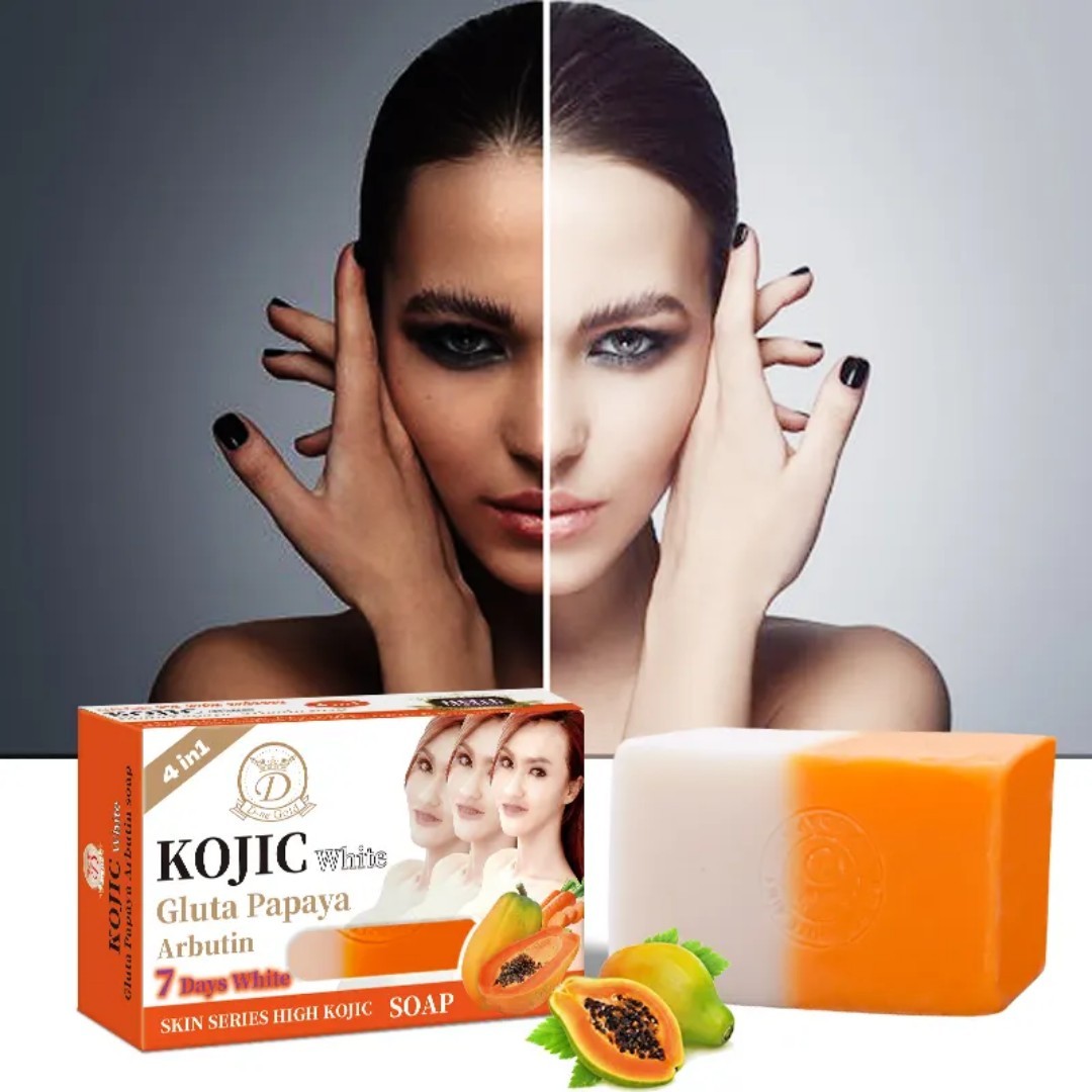 4-Pk Kojic Arbutin Brightening Bar Soap Skin Dark Spot Remover 160g [USA Stock]