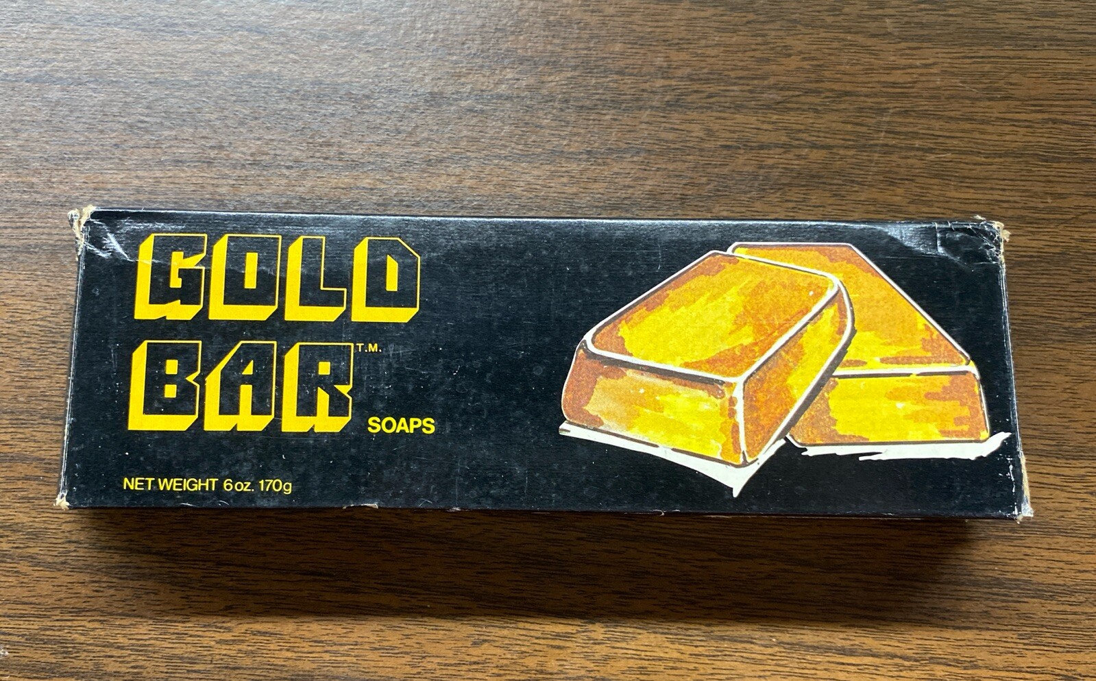 RARE NOS NOB Vintage Twinscents Gold Bar Soaps W/Box Lingot D’or Savons