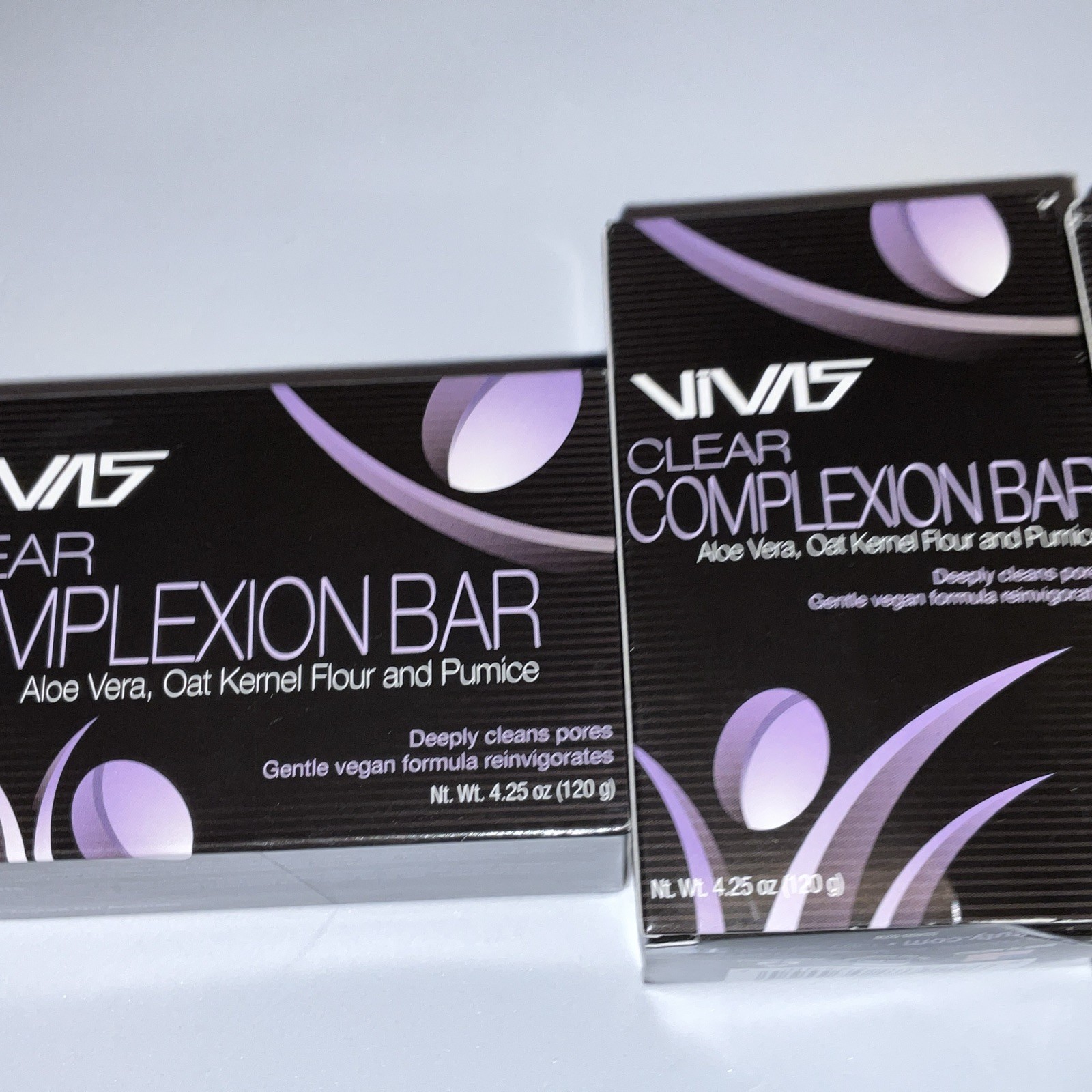 VIVAS Cleaning Bars Face Body Exfoliate New Getting 4 Bars