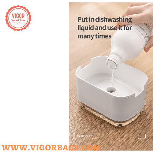 Airtight Bag sealing clips and Dishwashing Soap sink Dispenser