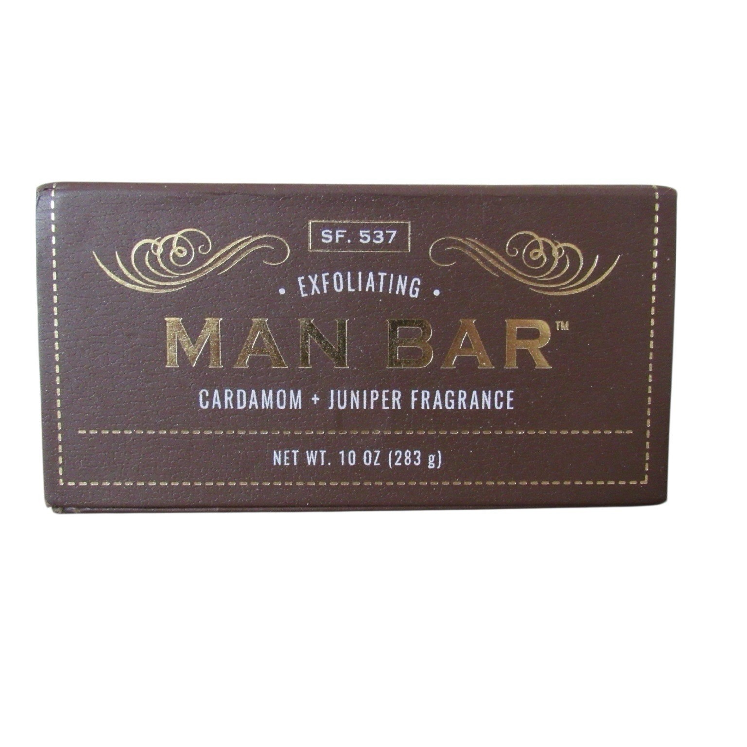 San Francisco Soap Company Peppered Cardamom Juniper Man Bar Exfoliating 10 Oz