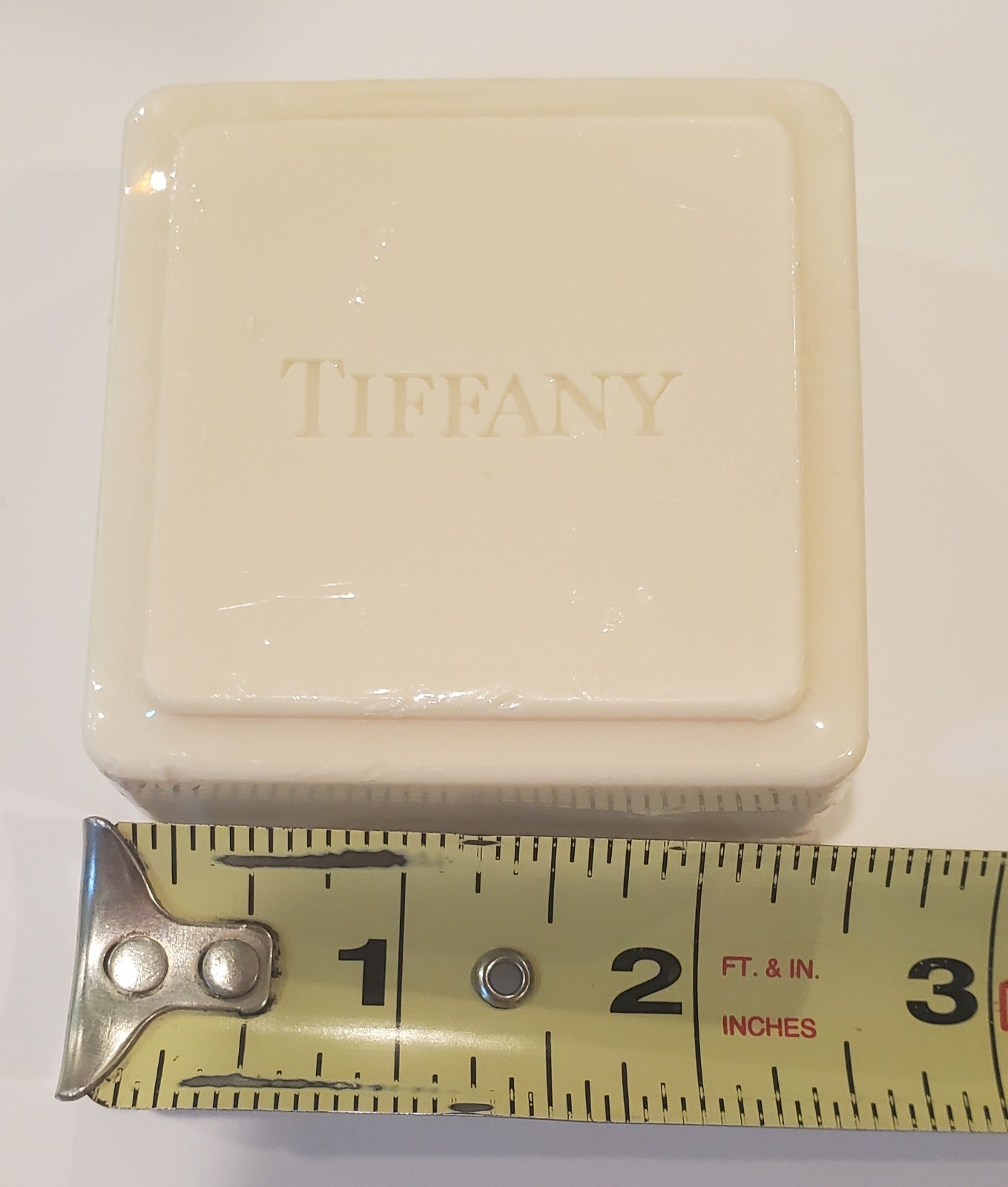 Tiffany & Co Perfumed Square Soap Bar – 3.5 oz – New in Wrapper – No Box
