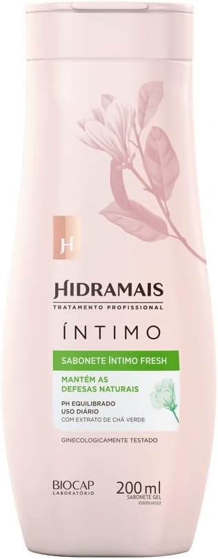 Hidramais Intimate Soap Fresh 200mL – pH Balanced Daily Care – Brazilian Import