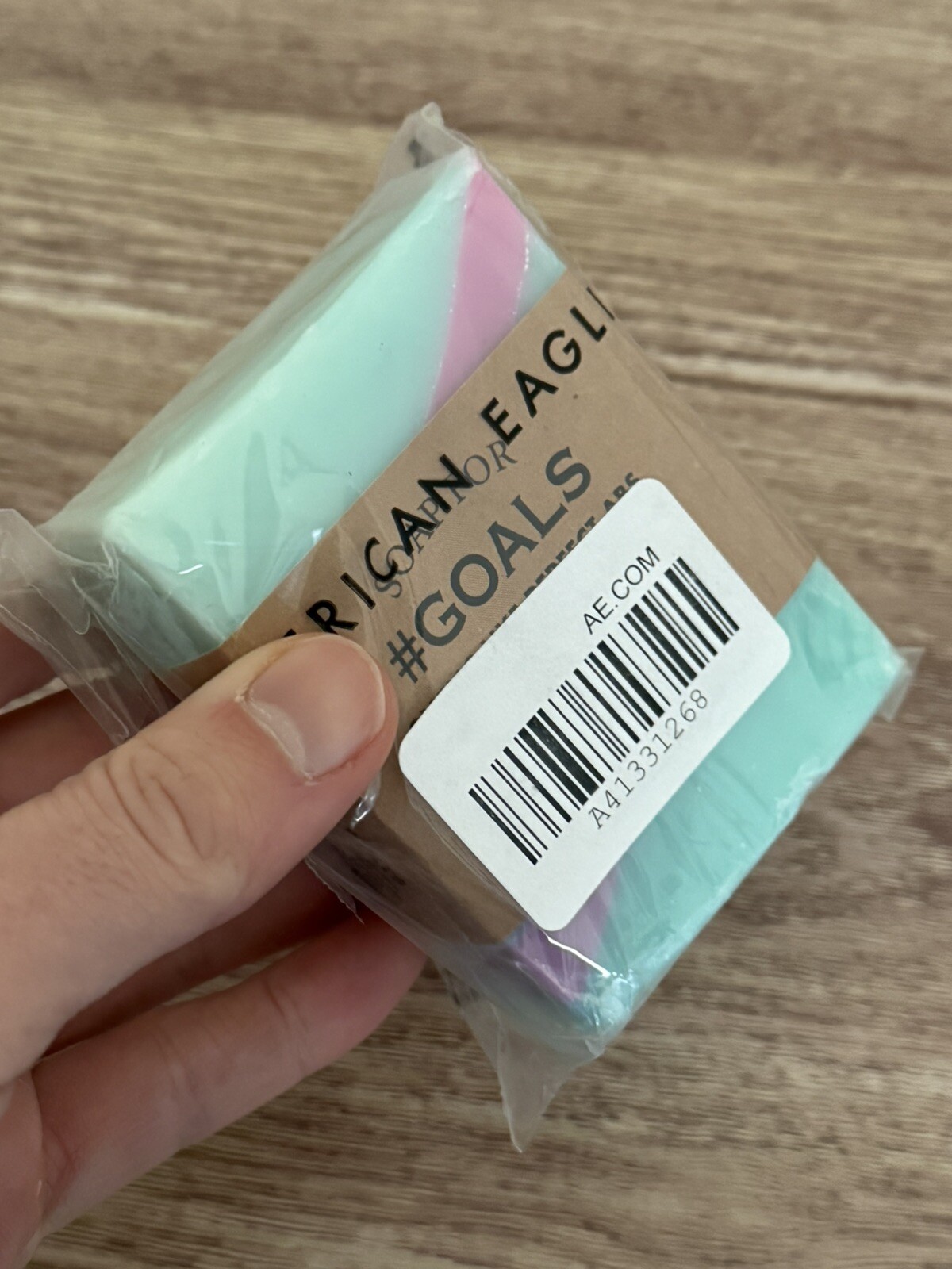 Soap For Goals Scented 6oz Handmade Novelty Smells Like Perfect Abs/Gr8 Career