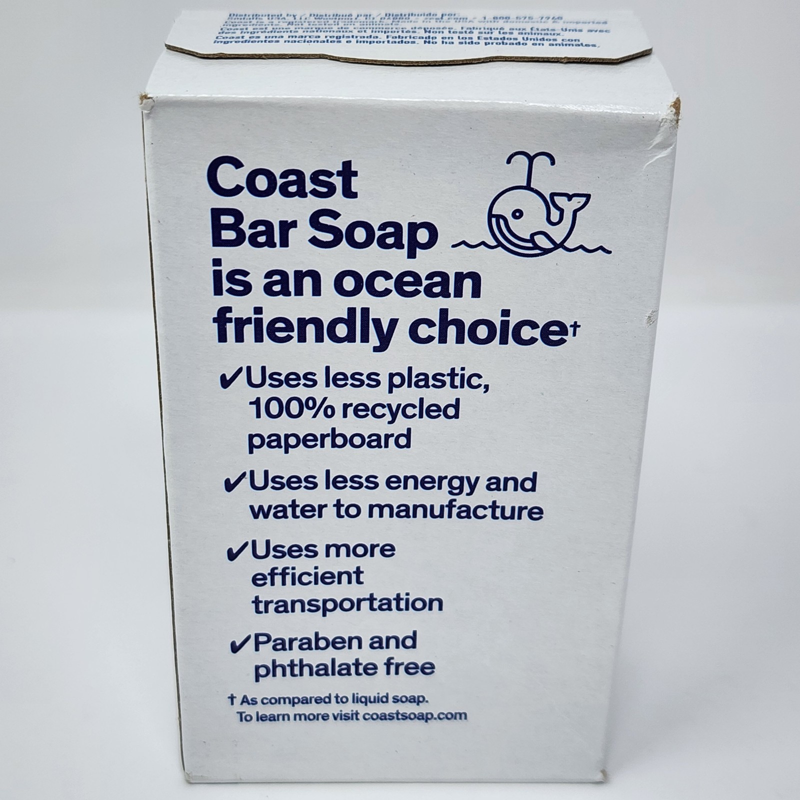 Coast Deodorant Soap Bar Fresh Scent 4.12 oz Bars Eye Opener (8 Pack)