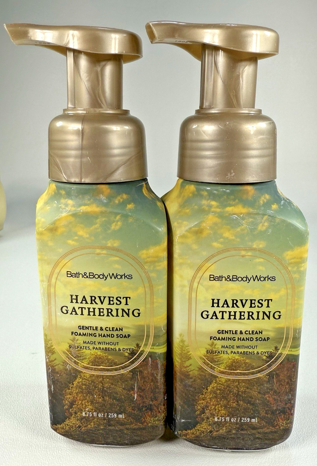 2 Bath & Body Works Harvest Gathering Foaming Hand Soap 8.75 Oz Bath And Body