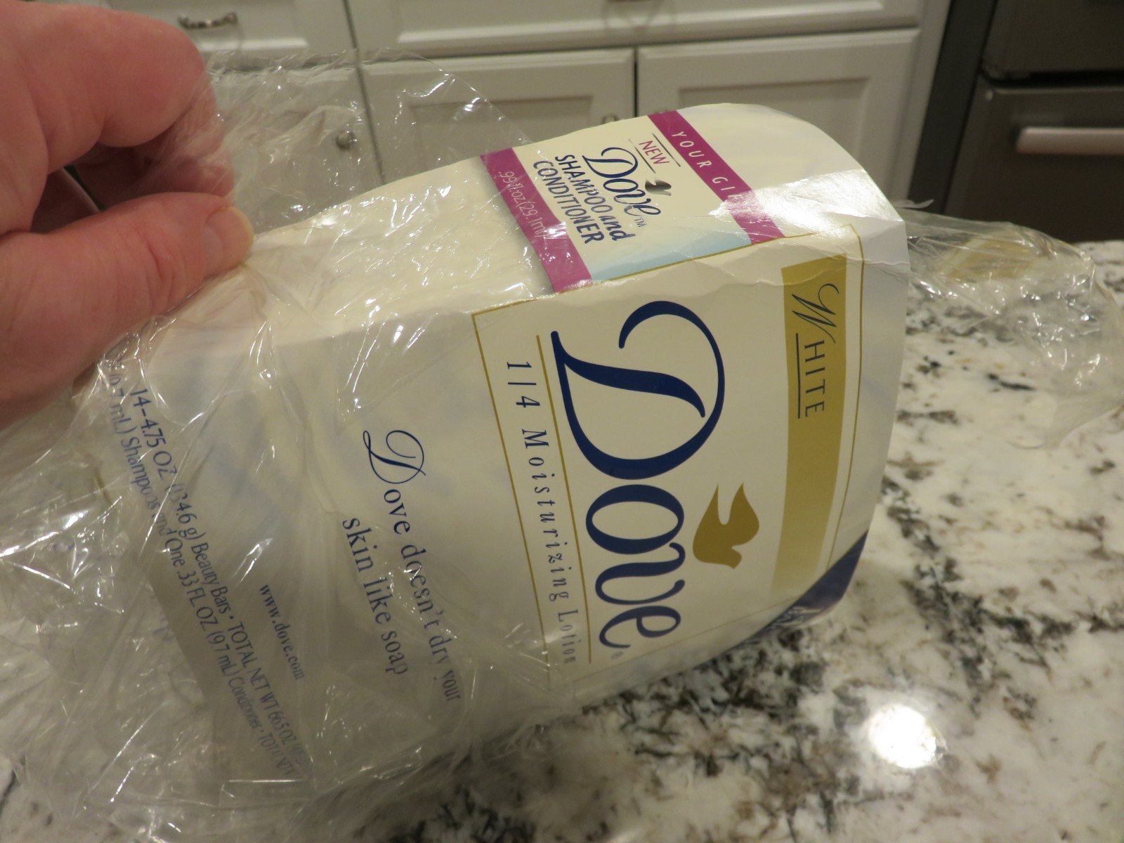 Vintage 2001 Dove White 1/4 Moisturizing Lotion Beauty Bar 4.75 oz Lot of 8 NOS
