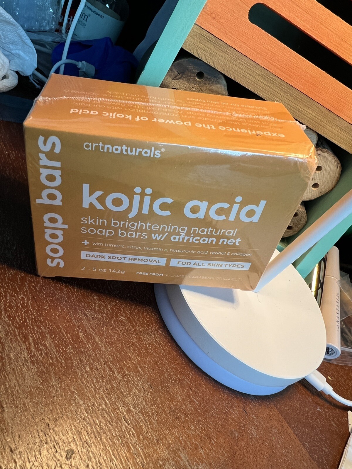 Artnaturals Kojic Acid Soap Bar Skin Brightening Natural Bars