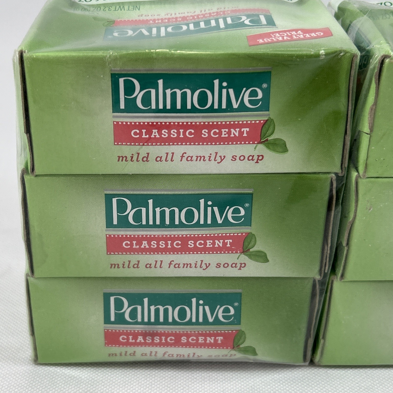 Lot Palmolive Classic Scent Mild All Family Soap 3.2oz Bars 6 Bars Sealed
