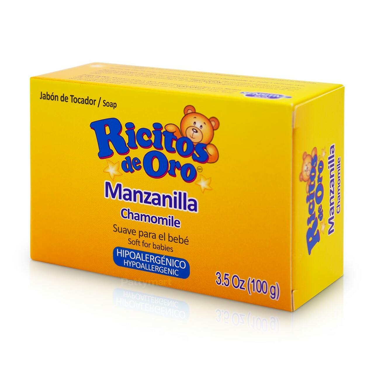 GRISI Ricitas de Oro Chamomile Hypoallergenic Baby Soap – Jabon de Manzanilla