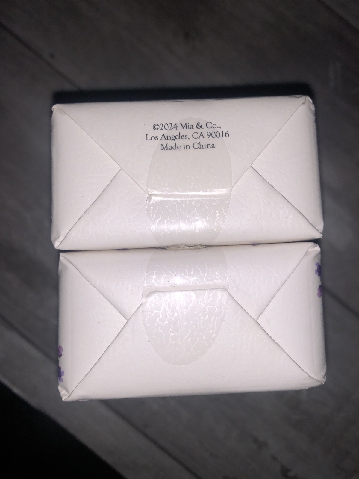 Mia & Co – French Lavender 2 Luxury Bar Soaps 10.5oz Ea Vitamin E Shea Butter