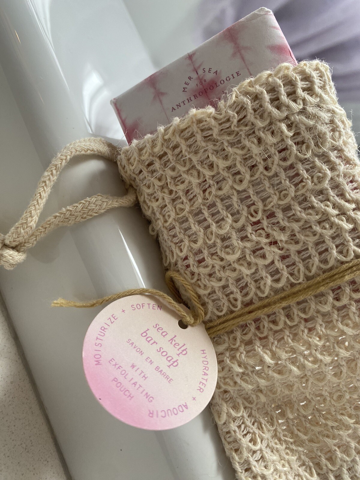Anthropologie Exfoliating Moisturizer Set for Winter Feet! Lychee/coconut
