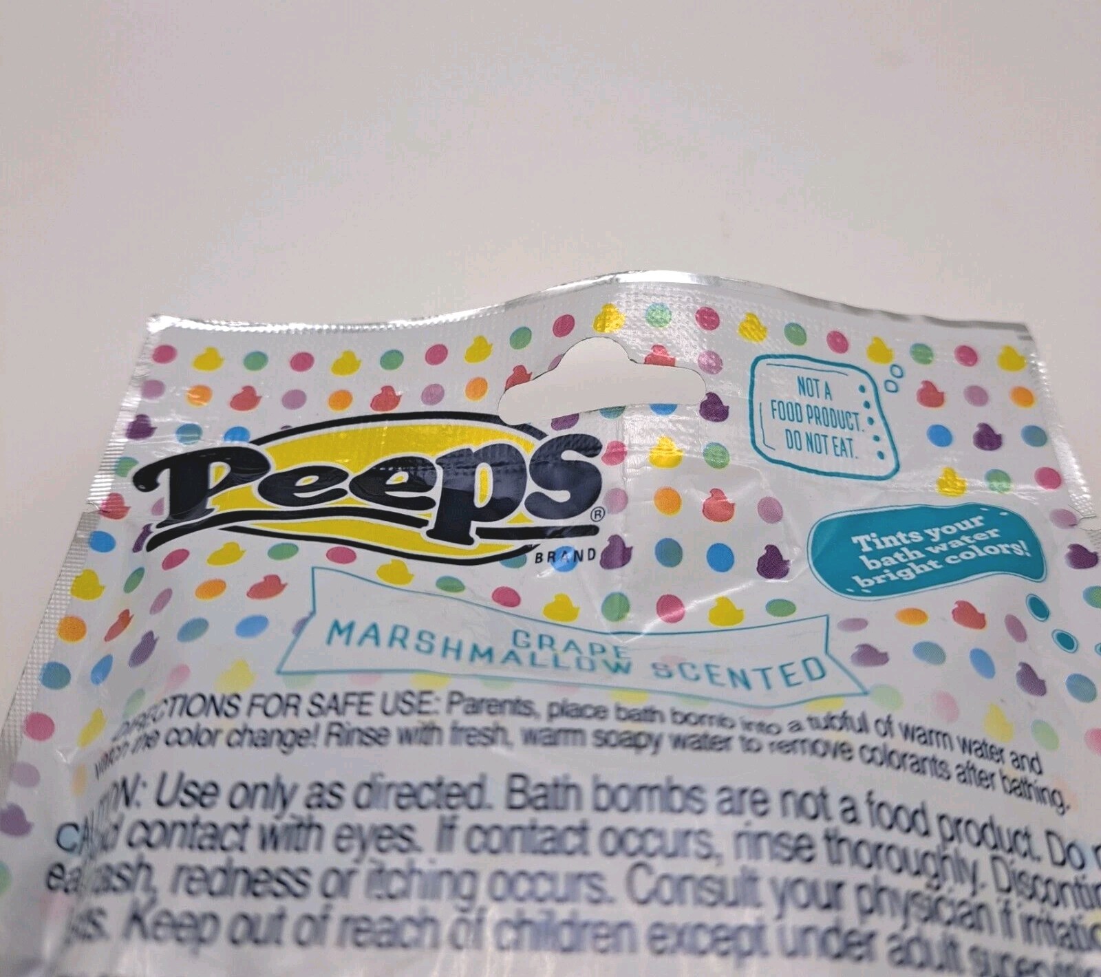 Crayola Whipped Soap 2.82oz.Grape Body Wash + 1 Peeps Bath Chicken Shape