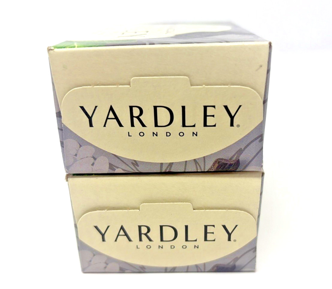 2 Yardley London Activated Charcoal Nourishing Bath Bar Soap 4oz Bentonite Clay