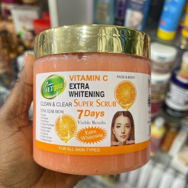 💯 Original Veet Gold Vitamin C Super Scrub