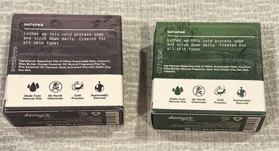 Dr Squatch Star Wars O.G. Mandalorian Set – 1 bar each Beskar Tar & Force Fresh