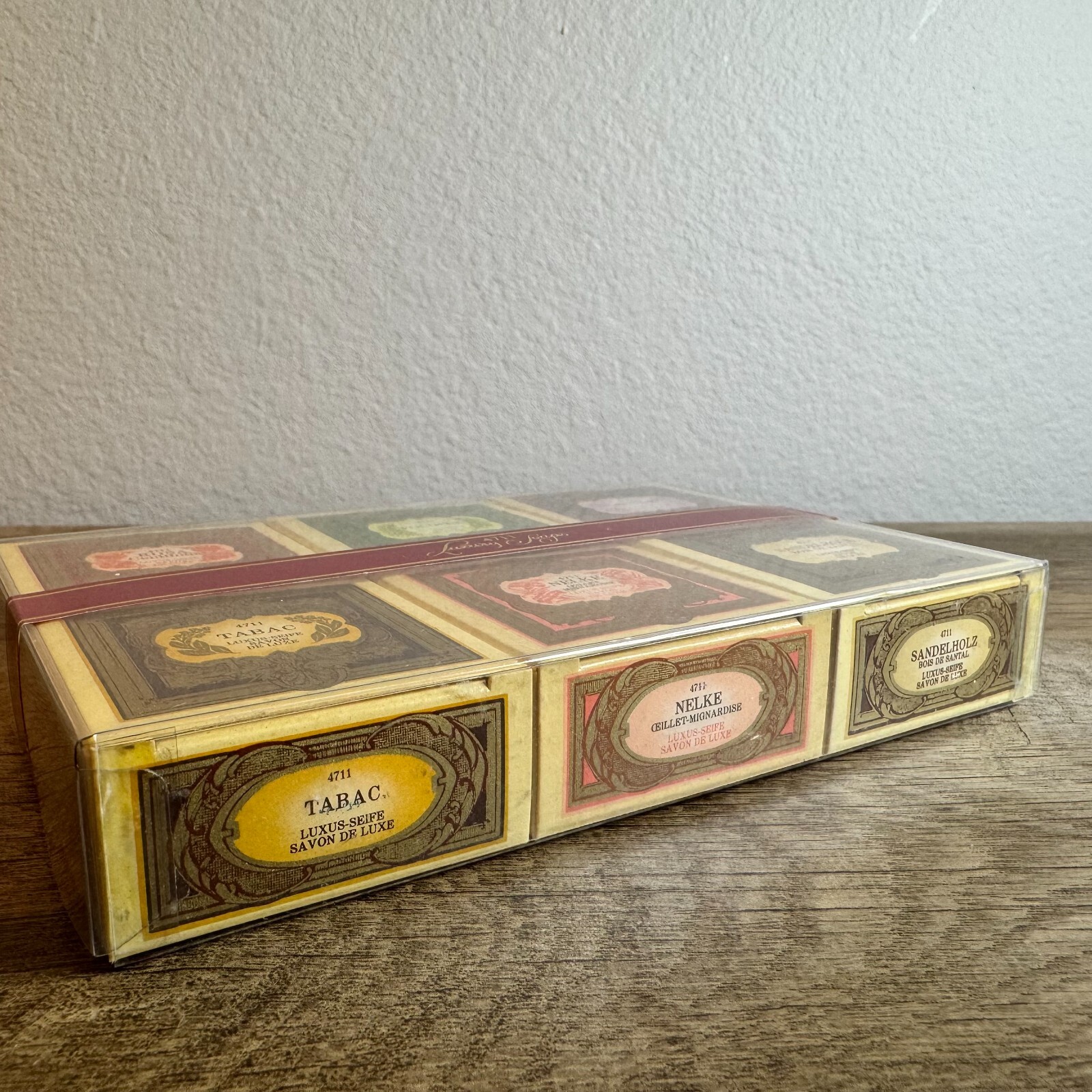 Vintage 1970s-80s 4711 Luxury Soaps, 6x1oz, Made in West Germany, Unique & Rare