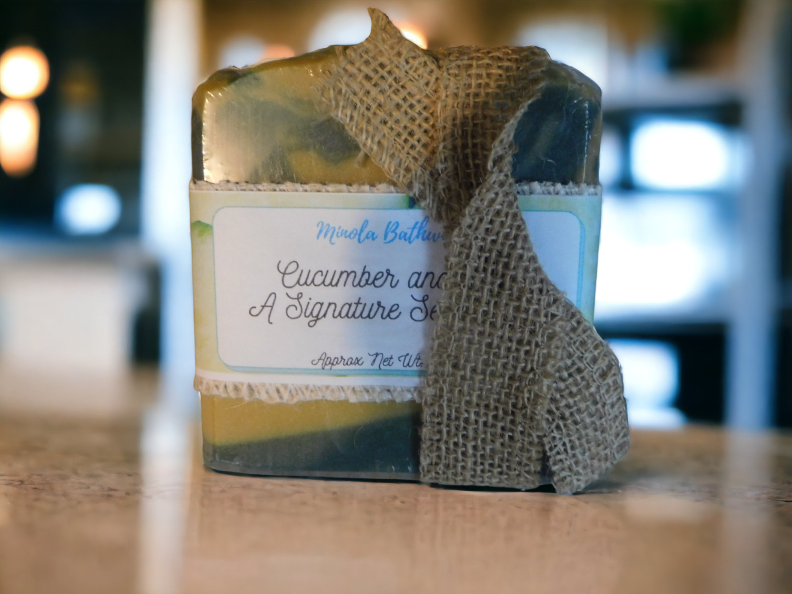 Cucumber and Mint Signature Soap
