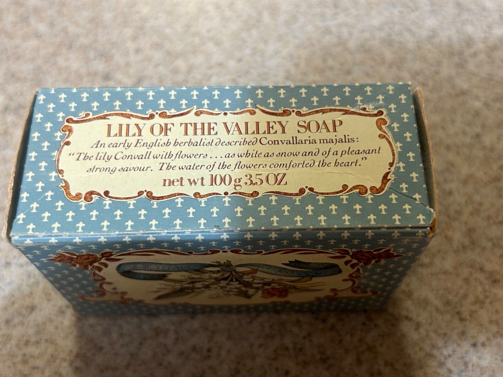 Crabtree And Evelyn Lily Of The Valley Soap Bar Soap 1979