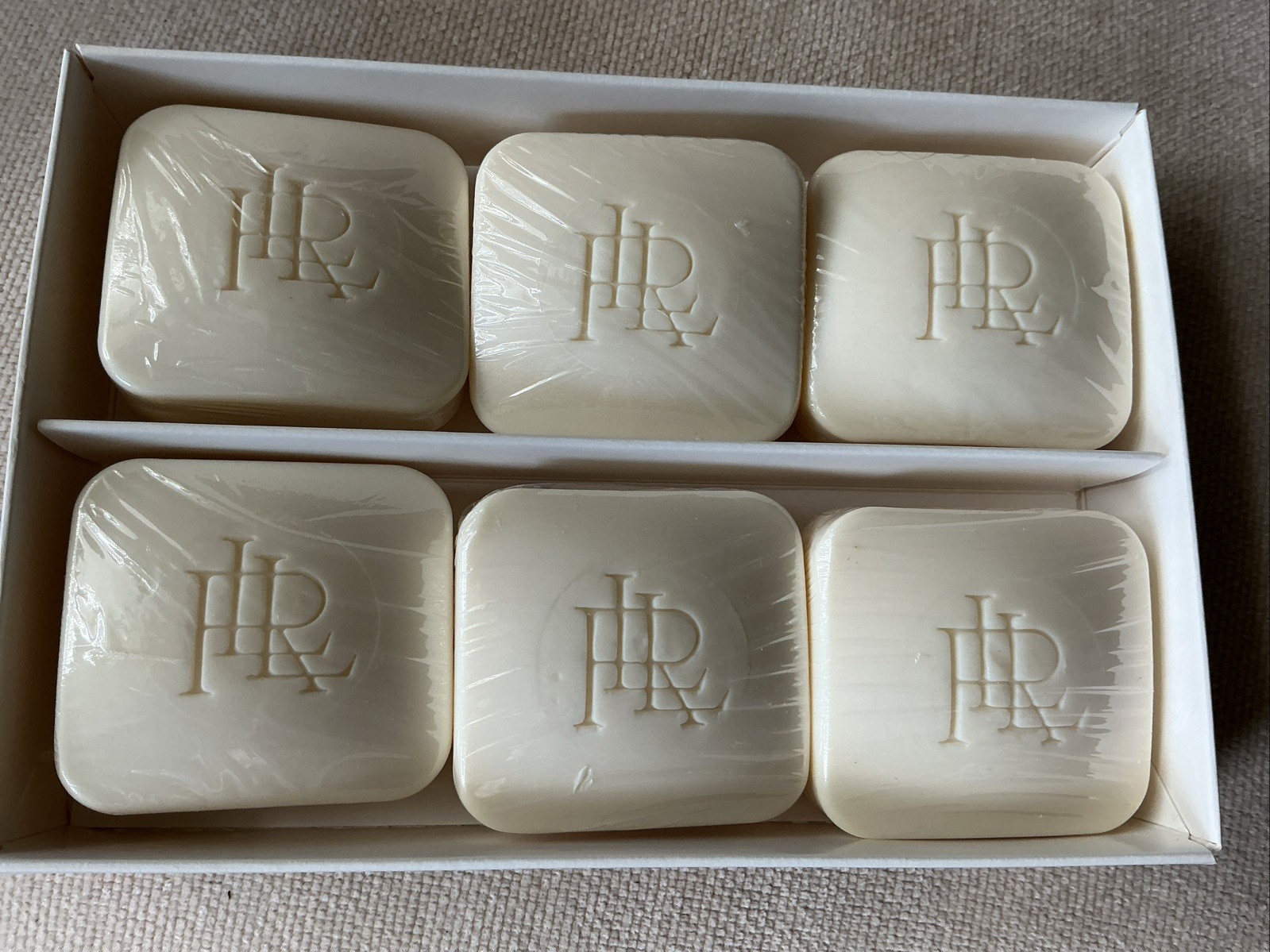 Ralph Lauren Summer Fields Scented Luxury Soap Set Of 6 Bars 2.9 Oz.