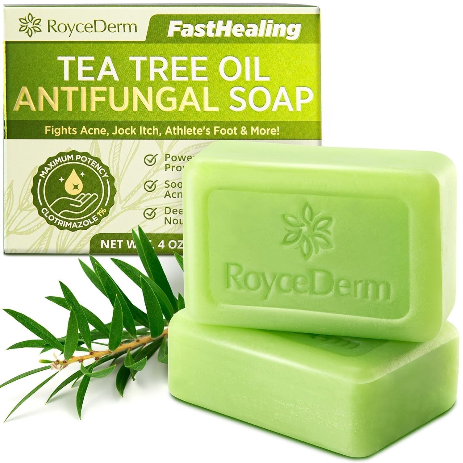 Antifungal Antibacterial Tea Tree Soap: Antifungal Antibacterial Treat