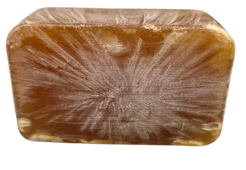 Vintage Ralph Lauren Polo Men’s Soap Amber Translucent 3.6oz Bar with Logo Rare