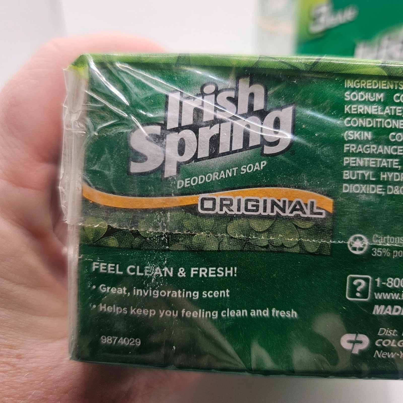 Original Irish Spring w/ Tallow Discontinued 3.75oz each 6 BARS TOTAL